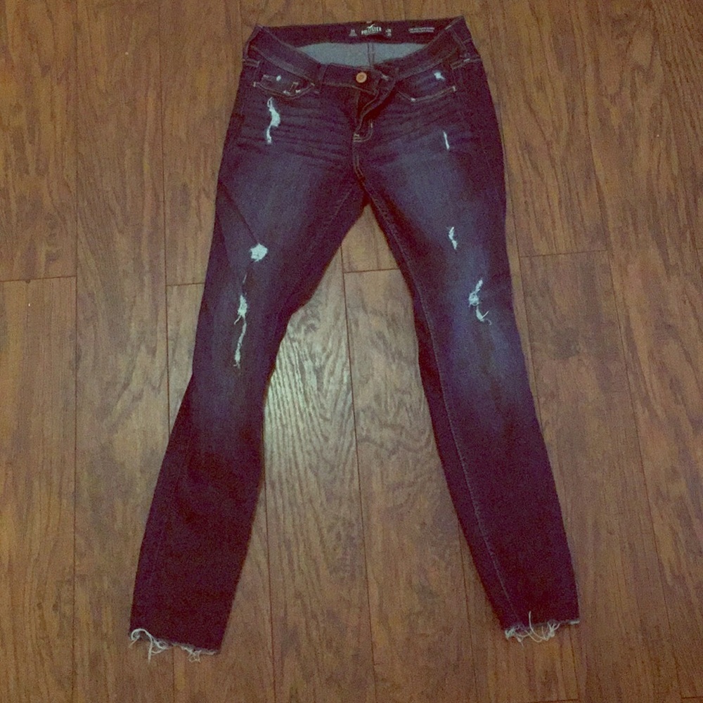Hollister ripped jeans